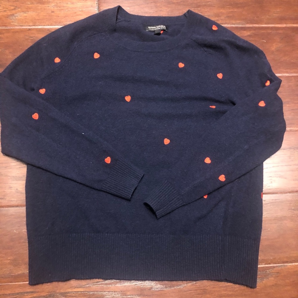 Banana Republic Heart Sweater